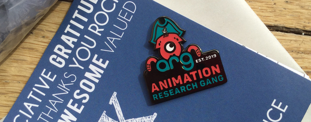 ARG! lapel pin